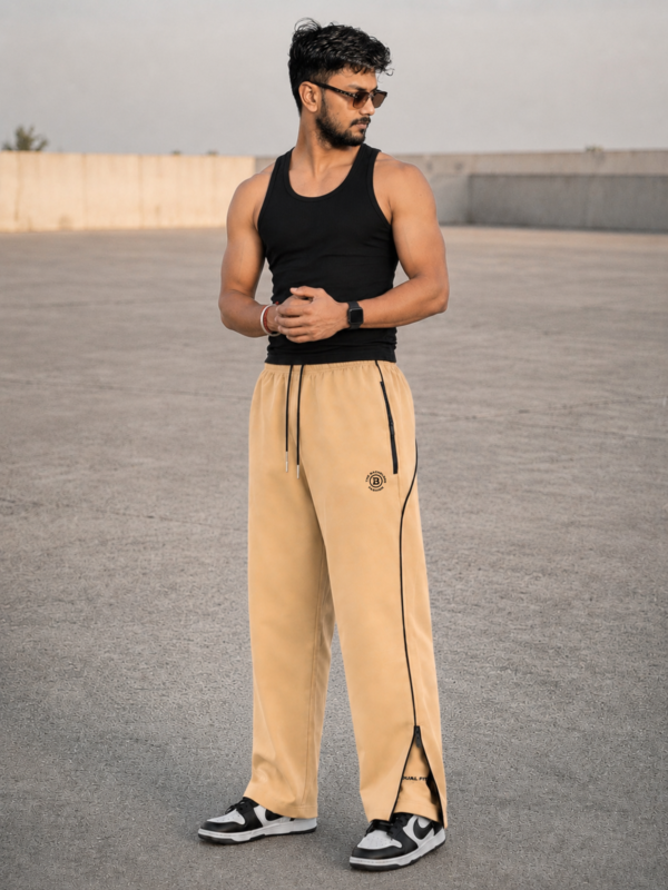 Men's Dual-Fit Zipper Track Pants
